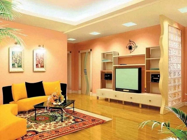 Szép Peach Hall színtervezés