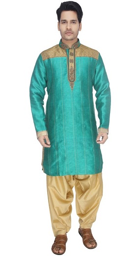 Patiala Style Pathani Kurta Pyjama