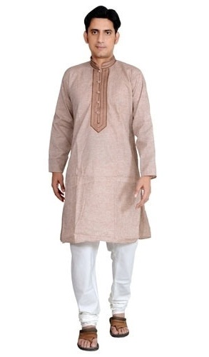 Khadi Style Pathani Kurta Pyjama