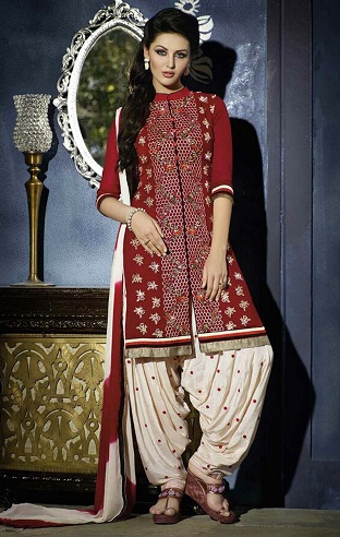 Punjabi Patiala Salwar -jakkesæt