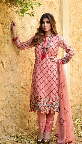 Klip arbejde Punjabi Salwar Suit