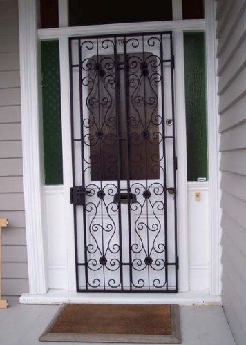 Iron Safety Door Design til hjemmet