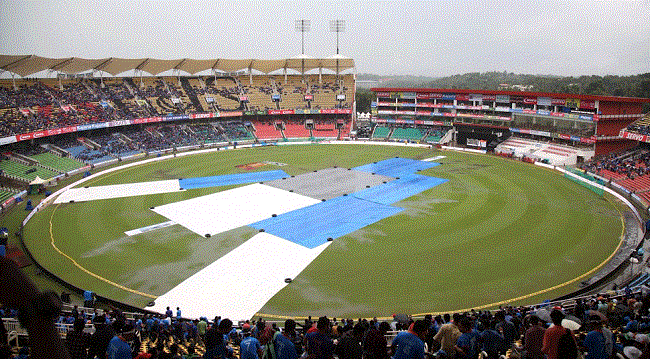 Greenfield International Cricket Stadium i Indien