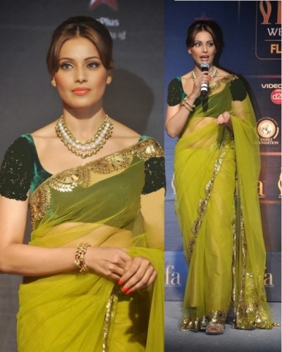 Den citrongule Saree
