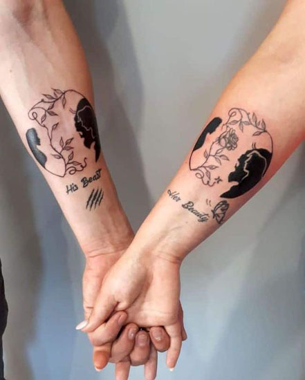 A legjobb pár tetoválás