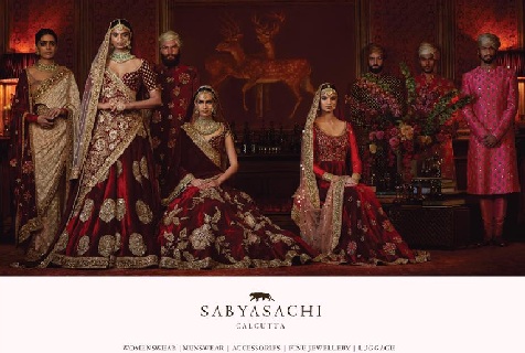 Sabyasachi Mukherjee menyasszonyi butik Kolkata városában