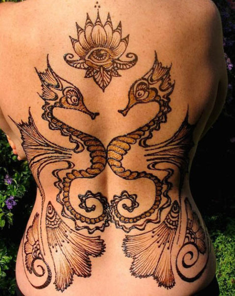 Művészi Mehandi Tattoo Designs