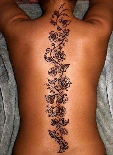 arabiske blomster tatoveringer
