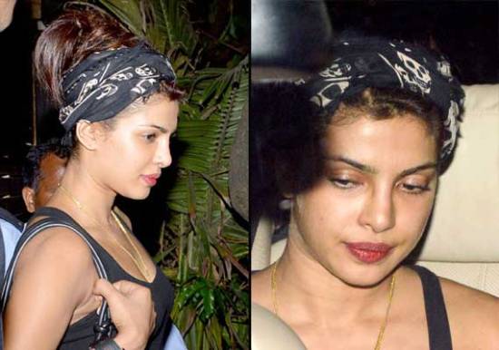 Priyanka Chopra smink nélkül 2