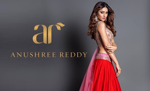 Anushree Reddy Boutique i Hyderabad til kjole