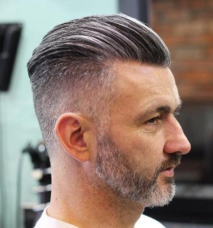 Salt & amp; Pepper Slick Back