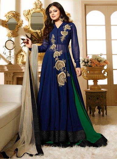 Georgette Anarkali Salwar Suit