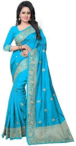 Kék szín Fancy Saree