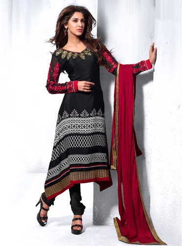 High-Low Designer Churidar