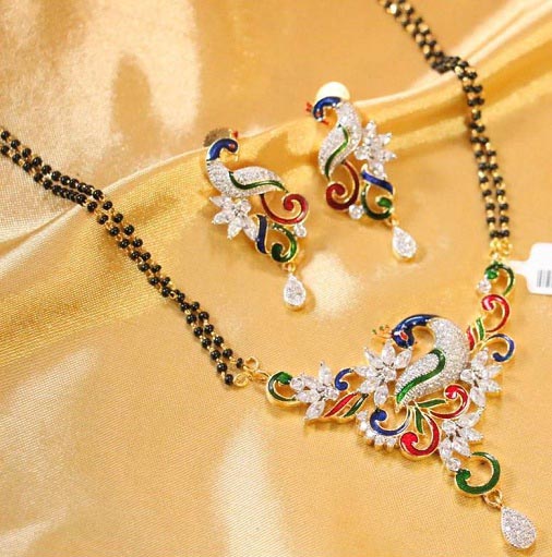 Kunstig designer Mangalsutra