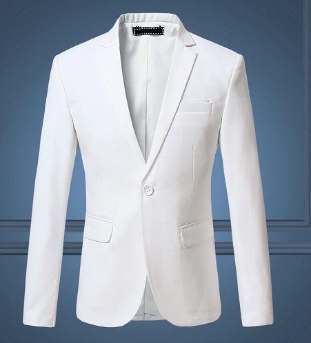 Boy's Special Party Wear White Blazer