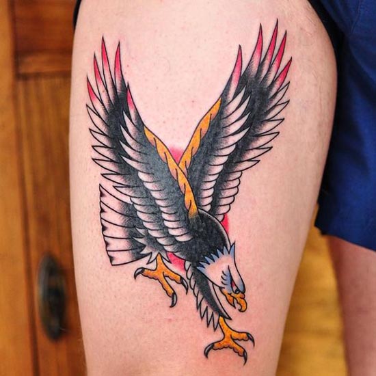 Bedste Eagle Tattoo Designs 4