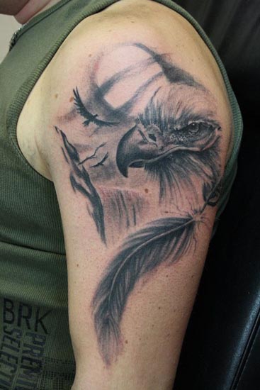 Bedste Eagle Tattoo Designs 6
