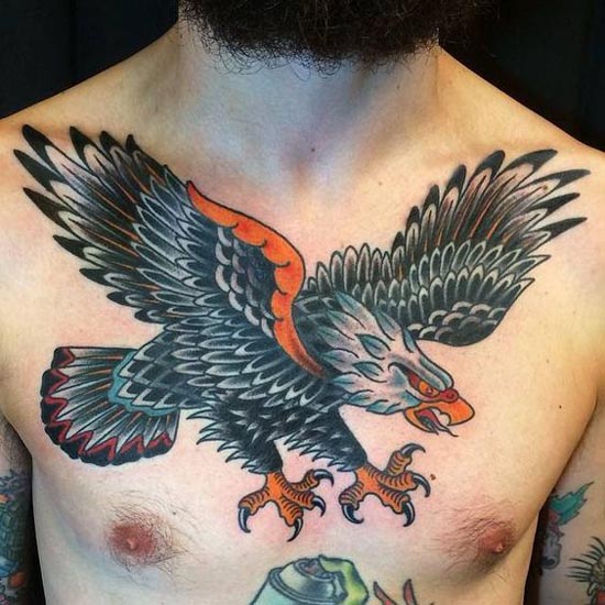 Bedste Eagle Tattoo Designs 9