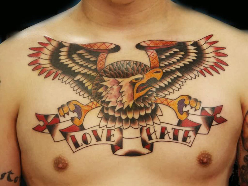Eagle tatoveringsdesign med billeder Blækfarve og flyv højt