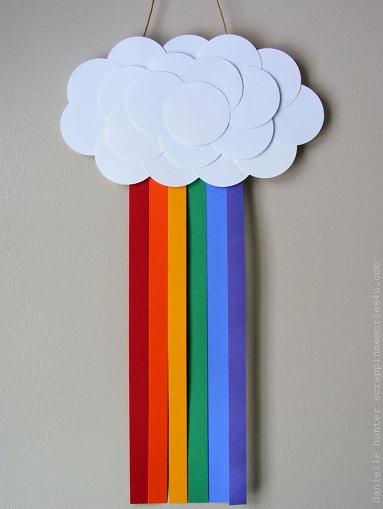 Paper Rainbow Fun Craft