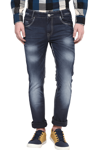 Jeans til mænd med lige ben