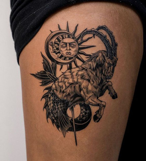 Stenbukken Tattoo Designs 1
