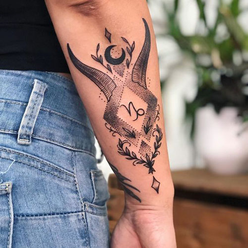 Stenbukken Tattoo Designs 9