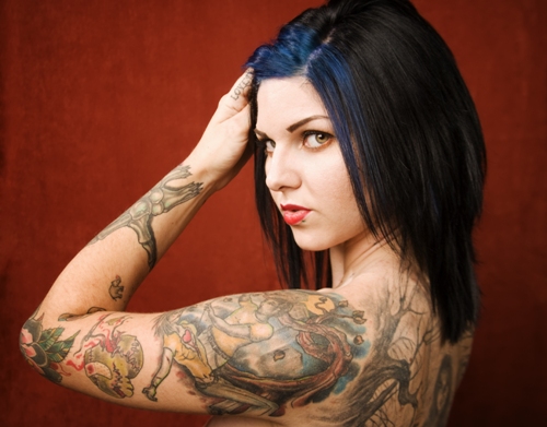A bonyolult test tetoválás nőknek