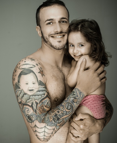 A lánya szerelem test tetoválás tervezés apa