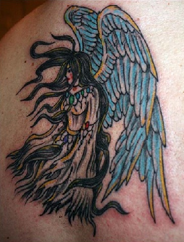 Angyal Test Tetoválások Art