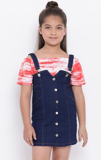 Dungaree til 14 -årig pige