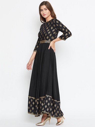 Hosszú Anarkali Kurtis