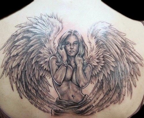 Forførende Angel Tattoo Designs
