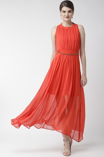Sima Chiffon Maxi ruha