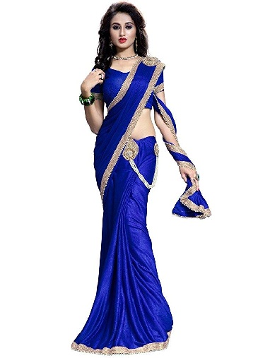 Crepe Party Wear Saree