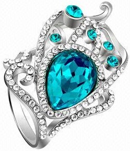 Peacock Diamond Ring Design