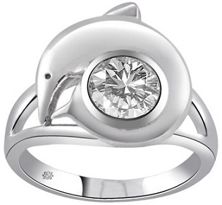 Delfin által tervezett gyémántgyűrűk tizenévesek számára