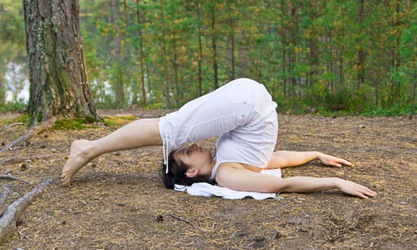 Halasana til vægttab