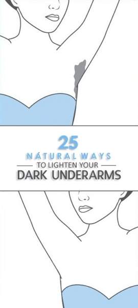 Hjemmemedicin til mørke underarms