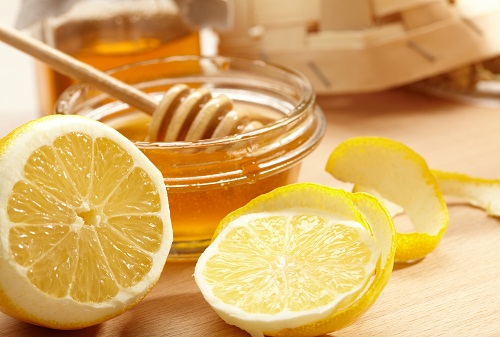 Citron honningpakke til fairness hud
