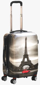 Eiffel -torony poggyászkocsi táskák férfiaknak