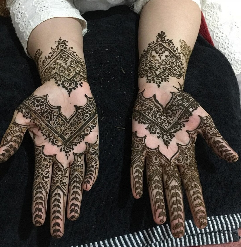 Fusion pakisztáni Mehendi Design