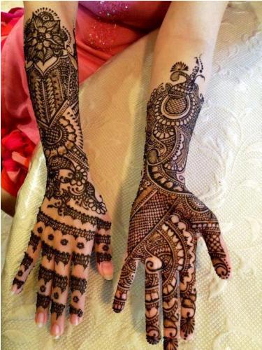 Gyönyörű Radzsasztáni Mehendi Design