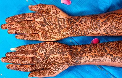 Spejldesign Rajasthani Mehndi