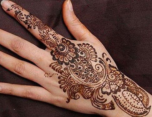 Karva Chauth Rajasthani Mehndi Design