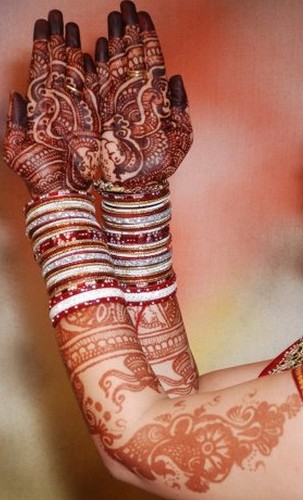 Rajasthani Mehndi -mønstre til brude