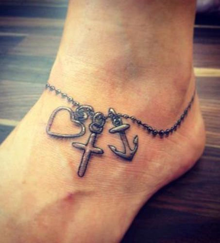 Charme armbånd tatovering