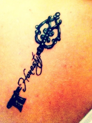 Nøgle tatovering ideer