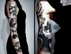 Teljes kéz tetoválás tervezés